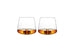Elegant whiskey glass by Normann Copenhagen, made of clear glass, designed for enjoying fine spirits with a modern touch.