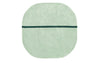 Grey Oona carpet by Normann Copenhagen, 140x140cm, shown as a soft, textured accessory with modern Scandinavian design.
