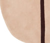 Grey Oona carpet by Normann Copenhagen, 90x200cm, soft textured accessories for modern interior decor.
