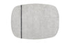 Oona Carpet by Normann Copenhagen, 175x240cm, rose-colored accessories rug with soft texture and modern design.
