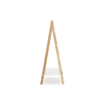 Small white Toj clothes rack by Normann Copenhagen, showcasing modern minimalist accessories for organizing clothing.