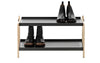 White Normann Copenhagen Sko Shoe Rack, minimalist accessories for organizing shoes in modern home decor.
