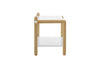 White Sko shoe rack by Normann Copenhagen, modern accessories for organized footwear storage.