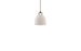 Small Sand Bell Lamp by Normann Copenhagen, a modern ceramic lighting fixture with a smooth rounded design and soft matte finish.