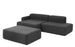 Canapé modulable en corde (Poufs et coussins 700-810) par Normann Copenhagen