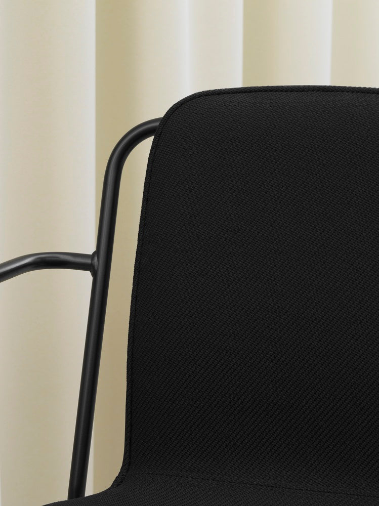 Studio Bar Armchair Black Steel by Normann Copenhagen