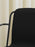 Fauteuil de bar Studio en acier noir par Normann Copenhagen