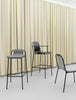 Fauteuil de bar Studio en acier noir par Normann Copenhagen