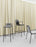 Fauteuil de bar Studio en acier noir par Normann Copenhagen