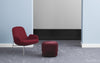 Era Lounge Chair Low Steel & Chrome by Normann Copenhagen
