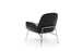 Era Lounge Chair Low Steel & Chrome by Normann Copenhagen