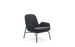 Era Lounge Chair Low Steel & Chrome by Normann Copenhagen
