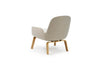 Era Lounge Chair Low w/ Wood Legs by Normann Copenhagen
