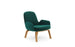 Era Lounge Chair Low w/ Wood Legs by Normann Copenhagen