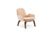 Era Lounge Chair Low w/ Wood Legs by Normann Copenhagen