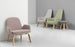 Era Lounge Chair Low w/ Wood Legs by Normann Copenhagen