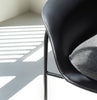 Fauteuil Lounge Haut Drapé avec Têtière Acier par Normann Copenhagen