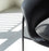 Fauteuil Lounge Haut Drapé avec Têtière Acier par Normann Copenhagen