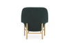 Fauteuil Drapé Haut avec Appui-tête Bois de Normann Copenhagen