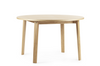 Slice Vol. 2 Oak Round Table by Normann Copenhagen