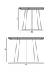 Table en pin par Normann Copenhagen
