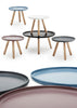 White Tablo coffee table by Normann Copenhagen featuring a sleek, modern design with a minimalist rectangular shape.