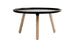 Small white Tablo coffee table by Normann Copenhagen, modern minimalist design, with a smooth tabletop and sturdy base.