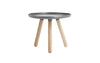 White Tablo coffee table by Normann Copenhagen with sleek, minimalist design and smooth tabletop surface.