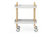 White Block Table by Normann Copenhagen, modern rectangular table with clean lines and smooth surface, ideal for contemporary interiors.