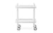 White Block Table by Normann Copenhagen, modern rectangular table with clean lines and minimalist design.