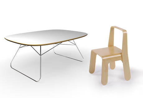 Look-me Kids Chair by Offi, a colorful, modern children's chair with a playful design perfect for kids' rooms.