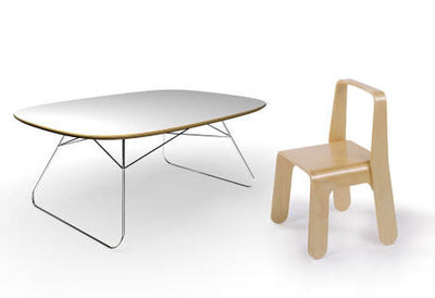 Look-me Kids Chair by Offi, a colorful, modern children's chair with a playful design perfect for kids' rooms.