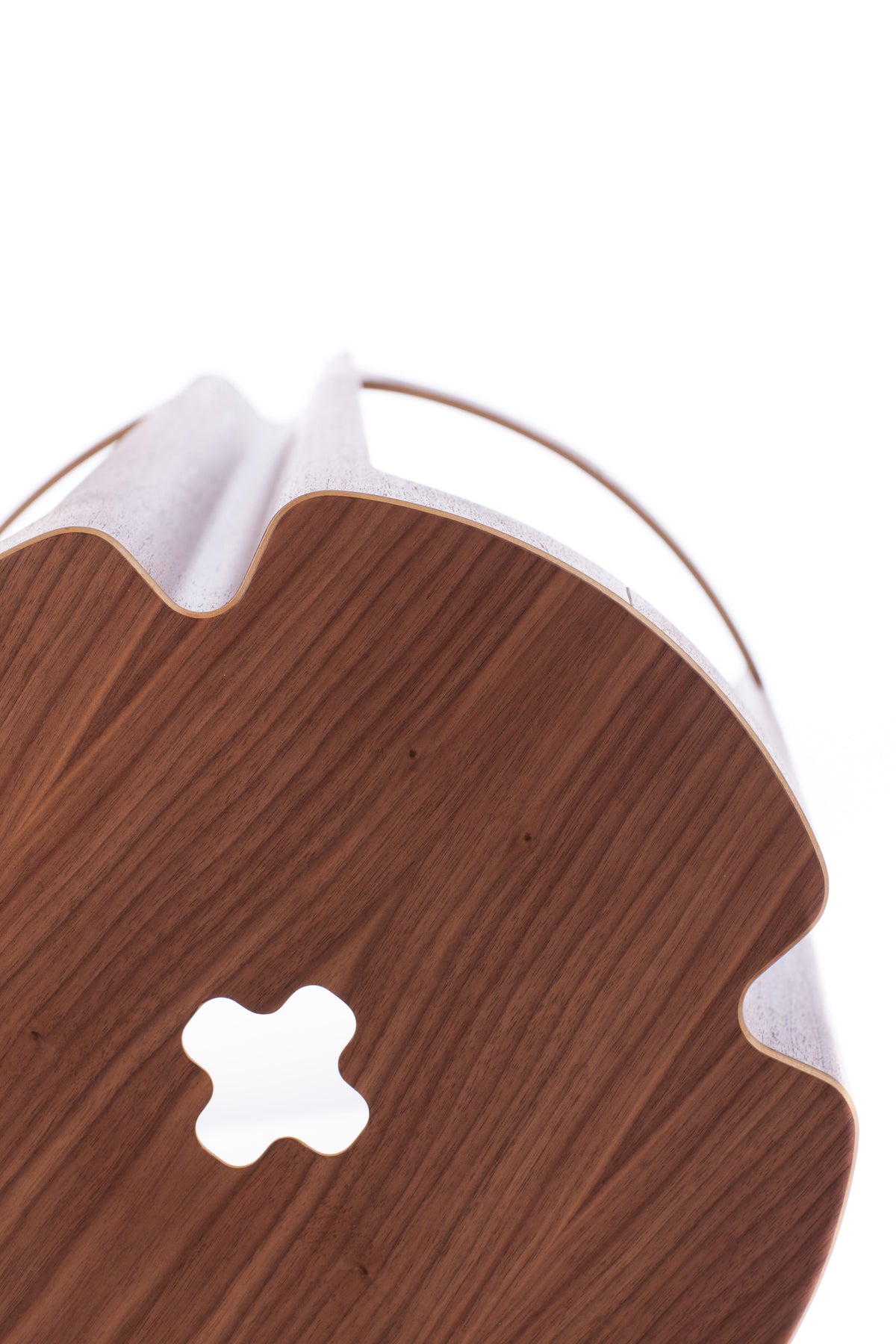 Tabouret de bar en contreplaqué moulé Bloom par Offi