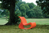 Blue Mod Lounger by Offi, modern seating with a sleek design, featuring a comfortable, curved shape perfect for contemporary spaces.