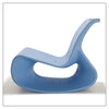 Blue Mod Lounger seating by Offi, modern lounge chair with sleek design and comfortable cushioning.