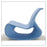 Blue Mod Lounger seating by Offi, modern lounge chair with sleek design and comfortable cushioning.