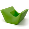 Red Otto Ottoman bench and planter by Offi, versatile seating with a modern design and integrated planter in a stylish room setting.
