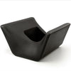 Red Otto Ottoman by Offi, versatile seating bench and planter with a modern design, showcasing a sleek red finish.