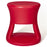 White Tiki Stool by Offi, modern seating with a smooth, curved design perfect for contemporary interiors.