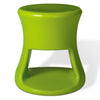 White Tiki Stool by Offi, modern seating with a smooth curved design, perfect for contemporary interiors.