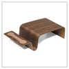 Birch Overlap Tray table by Offi featuring a sleek, modern design with a smooth surface and rounded edges.