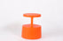 Blue Tote Stool and Table by Offi, compact furniture piece with a modern design, featuring a round tabletop and sturdy wooden legs.