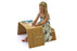 Walnut Embrace Coffee and End Table by Offi, modern wooden tables with sleek design and smooth surfaces.
