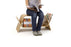 Walnut Embrace Coffee and End Table by Offi, modern wooden tables with sleek design and smooth finish.