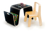 Walnut Mag Side Table by Offi, a sleek modern table and laptop stand with clean lines and functional design.
