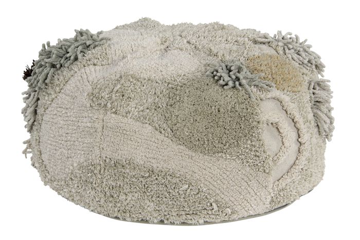 Mossy Rock Pouffe by Lorena Canals