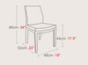 Chaise de salle à manger en bois Pasha par Soho Concept