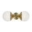 Rio End-on-End Sconce by Jonathan Adler
