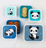 Panda Lunch & Snack Box Set by A Little Lovely Company