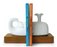 Menagerie Whale Bookends by Jonathan Adler